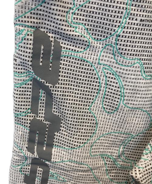 A BATHING APE（ア ベイシング エイプ）A BATHING APE (アベイシングエイプ) スウェットハーフパンツ グレー サイズ:Mの古着・服飾アイテム