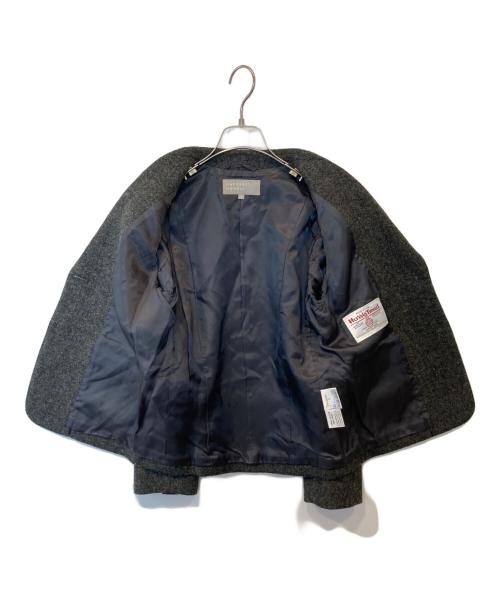 MARGARET HOWELL（マーガレットハウエル）MARGARET HOWELL (マーガレットハウエル) ハリスツイードジャケット チャコールグレー サイズ:2の古着・服飾アイテム