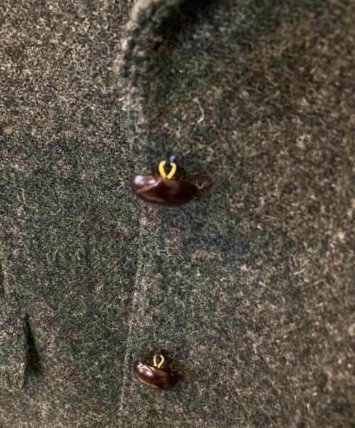 MARGARET HOWELL（マーガレットハウエル）MARGARET HOWELL (マーガレットハウエル) ハリスツイードジャケット チャコールグレー サイズ:2の古着・服飾アイテム