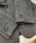 中古・古着 MARGARET HOWELL (マーガレットハウエル) ハリスツイードジャケット チャコールグレー サイズ:2：6000円