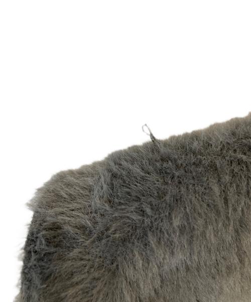 UNFILO（アンフィーロ）UNFILO (アンフィーロ) ナイロンシャギー ベスト　KRUMCW0221 グレー サイズ:Sの古着・服飾アイテム