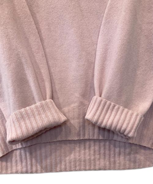 Plage（プラージュ）Plage (プラージュ) ファインウールワイドクループルオーバー　22080922507140 ピンク サイズ:FREEの古着・服飾アイテム