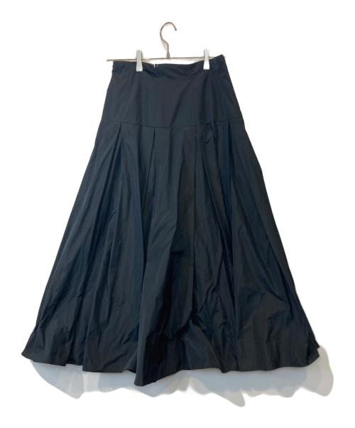 IENA（イエナ）IENA (イエナ) ポリエステルタフタボリュームスカート 23060914129130 ブラック サイズ:36の古着・服飾アイテム