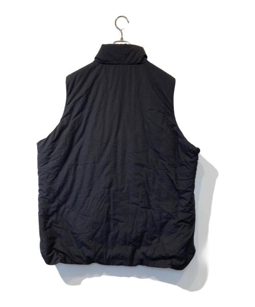 SO SHOP & HOSTEL（ソーショップ＆ホステ）SO SHOP & HOSTEL (ソーショップ＆ホステ) HALF ZIP PADDING VEST　SO-213-011 ブラック サイズ:Lの古着・服飾アイテム