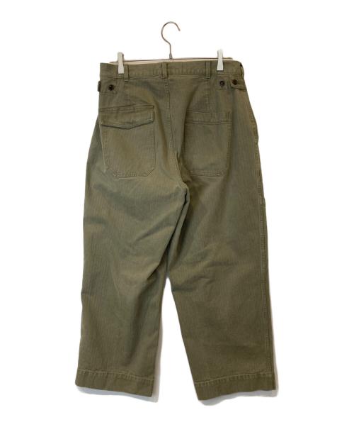 A.PRESSE（アプレッセ）A.PRESSE (アプレッセ) USAF Hemmed Bottoms 22SAP-04-03M パンツ カーキ サイズ:2の古着・服飾アイテム