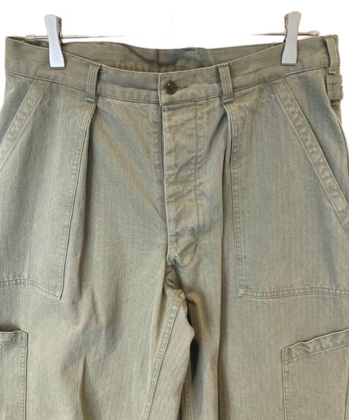 A.PRESSE（アプレッセ）A.PRESSE (アプレッセ) USAF Hemmed Bottoms 22SAP-04-03M パンツ カーキ サイズ:2の古着・服飾アイテム