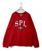 FRUIT OF THE LOOMフルーツオブザルーム）の古着「クルーネックスウェット」｜レッド