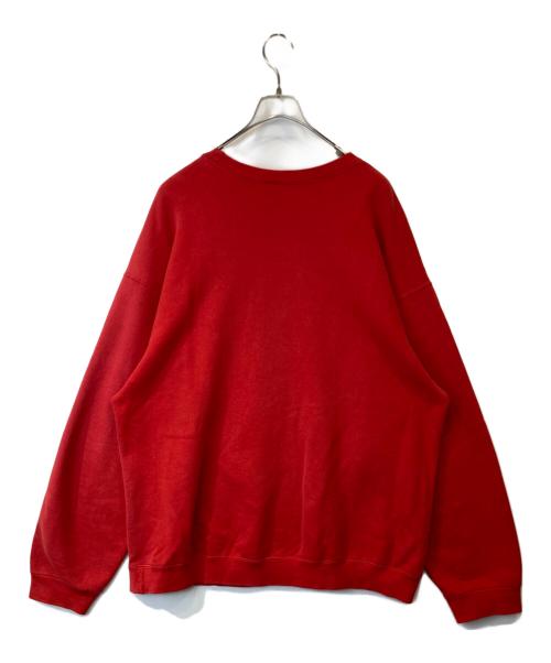 FRUIT OF THE LOOM（フルーツオブザルーム）FRUIT OF THE LOOM (フルーツオブザルーム) クルーネックスウェット レッド サイズ:XXLの古着・服飾アイテム