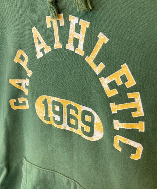 GAP（ギャップ）GAP (ギャップ) プルオーバーパーカー グリーン サイズ:XLの古着・服飾アイテム