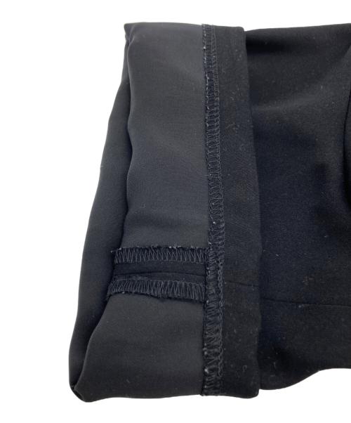 foufou（フーフー）foufou (フーフー) Vneck gather one piece　FF91OP08 ブラックの古着・服飾アイテム