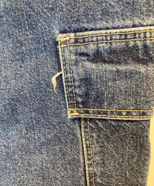 Wrangler（ラングラー）Wrangler (ラングラー) デニムカーゴパンツ インディゴ サイズ:不明の古着・服飾アイテム