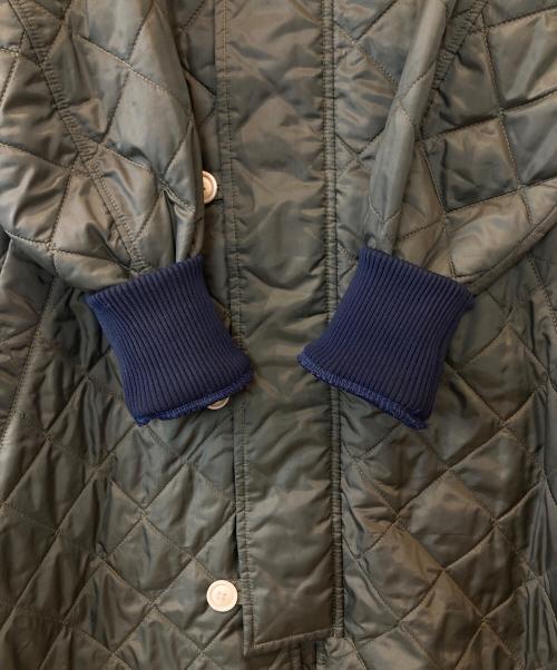 FRED PERRY（フレッドペリー）FRED PERRY (フレッドペリー) LAVENHAM (ラベンハム) コラボ キルティング ファネルネック コート　SJ4031 カーキ サイズ:10の古着・服飾アイテム