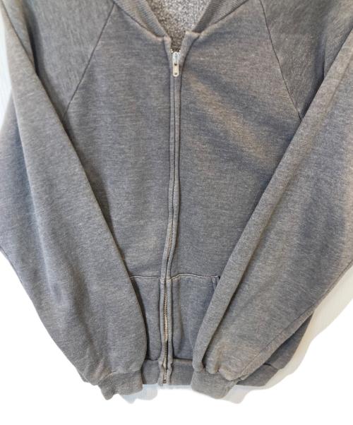 sports wear（スポーツウェア）sports wear (スポーツウェア) 60~70sフルジップヴィンテージスウェット グレー サイズ:Lの古着・服飾アイテム