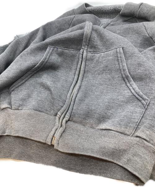 sports wear（スポーツウェア）sports wear (スポーツウェア) 60~70sフルジップヴィンテージスウェット グレー サイズ:Lの古着・服飾アイテム