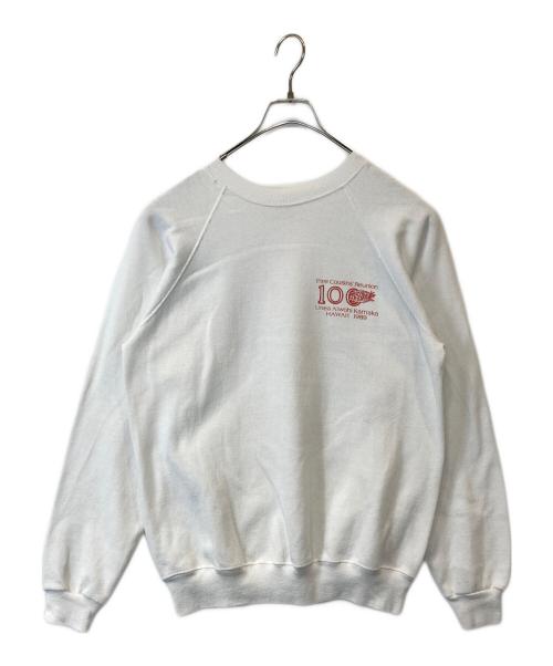 Hanes（ヘインズ）Hanes (ヘインズ) ヴィンテージスウェット ホワイト サイズ:Lの古着・服飾アイテム