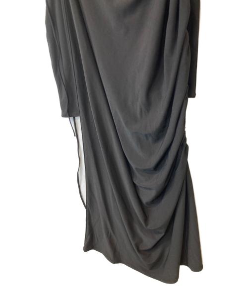 melt the lady（メルトザレディ）melt the lady (メルトザレディ) drawstring dress ブラック サイズ:FREEの古着・服飾アイテム