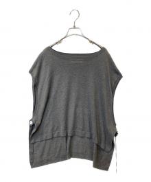 utilite（ユティリテ）の古着「コットンカシミヤニットベスト　UT009SSK11」｜グレー