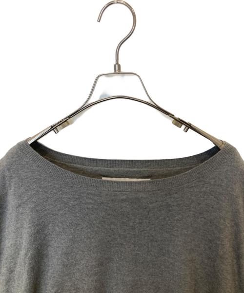 utilite（ユティリテ）utilite (ユティリテ) コットンカシミヤニットベスト　UT009SSK11 グレー サイズ:FREEの古着・服飾アイテム