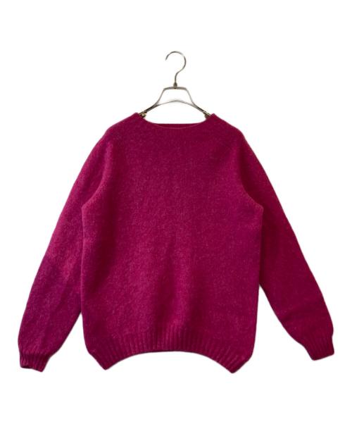 MACPHEE（マカフィー）MACPHEE (マカフィー) ウール クルーネックプルオーバー 12-02-24-02312 ピンク サイズ:Sの古着・服飾アイテム