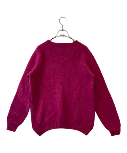 MACPHEE（マカフィー）MACPHEE (マカフィー) ウール クルーネックプルオーバー 12-02-24-02312 ピンク サイズ:Sの古着・服飾アイテム
