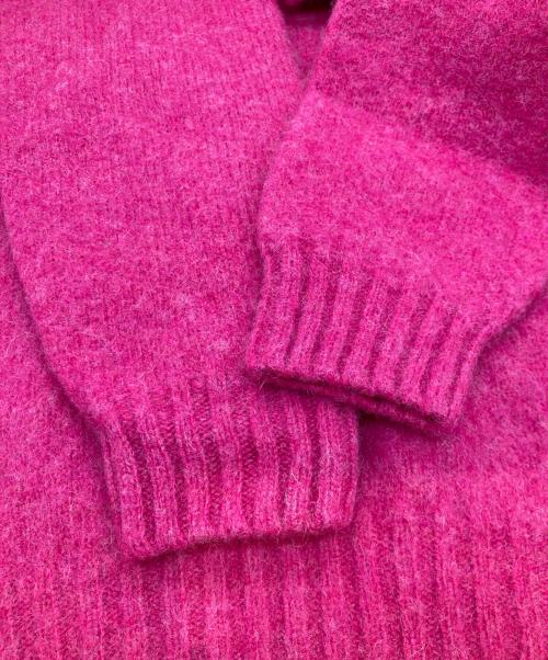 MACPHEE（マカフィー）MACPHEE (マカフィー) ウール クルーネックプルオーバー 12-02-24-02312 ピンク サイズ:Sの古着・服飾アイテム