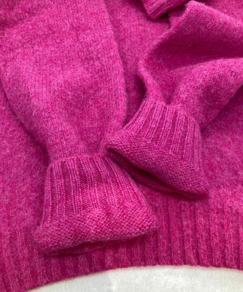 MACPHEE（マカフィー）MACPHEE (マカフィー) ウール クルーネックプルオーバー 12-02-24-02312 ピンク サイズ:Sの古着・服飾アイテム