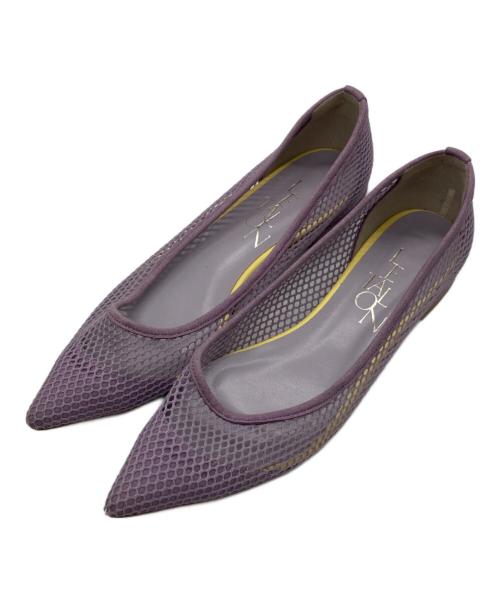 Le Talon（ル タロン）Le Talon (ル タロン) フラットシューズ パープル サイズ:23 1/2の古着・服飾アイテム