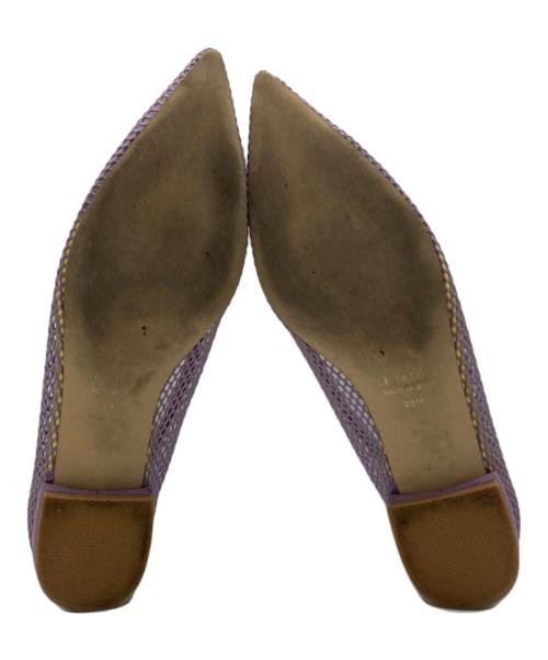 Le Talon（ル タロン）Le Talon (ル タロン) フラットシューズ パープル サイズ:23 1/2の古着・服飾アイテム