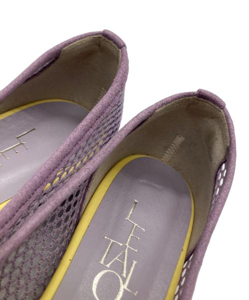 Le Talon（ル タロン）Le Talon (ル タロン) フラットシューズ パープル サイズ:23 1/2の古着・服飾アイテム