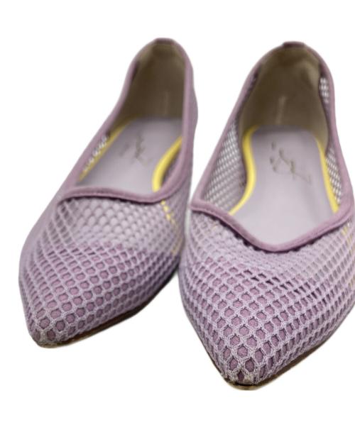 Le Talon（ル タロン）Le Talon (ル タロン) フラットシューズ パープル サイズ:23 1/2の古着・服飾アイテム