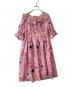 axes femme（アクシーズファム）の古着「ハッピーバカンス柄ワンピース　LD351X11S」｜ピンク