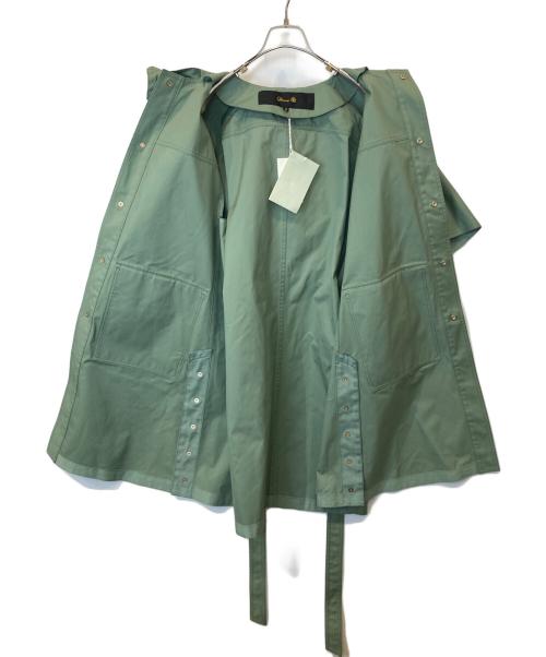 DRAWER（ドゥロワー）Drawer (ドゥロワー) ギャバジン フードジレ 6522-299-0768 グリーン サイズ:36 未使用品の古着・服飾アイテム