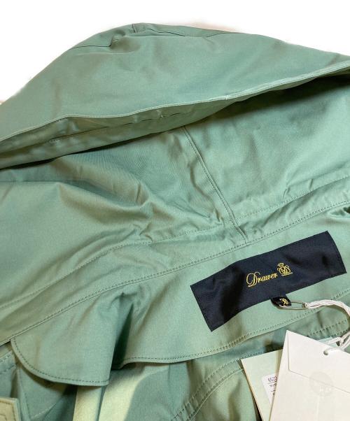 DRAWER（ドゥロワー）Drawer (ドゥロワー) ギャバジン フードジレ 6522-299-0768 グリーン サイズ:36 未使用品の古着・服飾アイテム