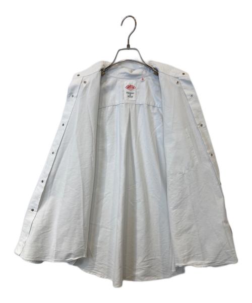 DANTON（ダントン）DANTON (ダントン) クールマックス オックスフォード ドットボタン ボタンダウンシャツ ホワイト サイズ:36の古着・服飾アイテム