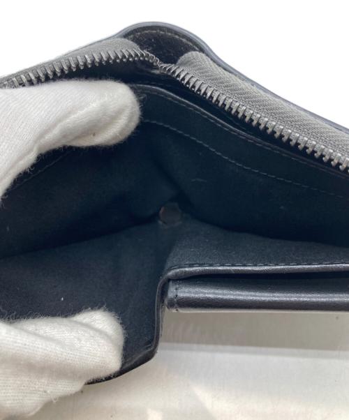 JIMMY CHOO（ジミーチュウ）JIMMY CHOO (ジミーチュウ) ナッパ スタースタッズラウンドジップ財布 グレーの古着・服飾アイテム