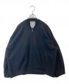 BEARDSLEYビアズリー）の古着「ブルゾン　ジャケット」｜ブラック