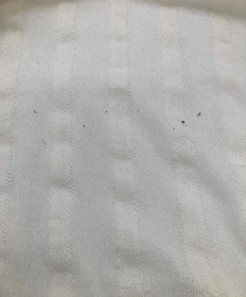 BALLSEY（ボールジィ）BALLSEY (ボールジィ) ペーパーフリンジ ラップロングスカート ホワイト サイズ:36の古着・服飾アイテム