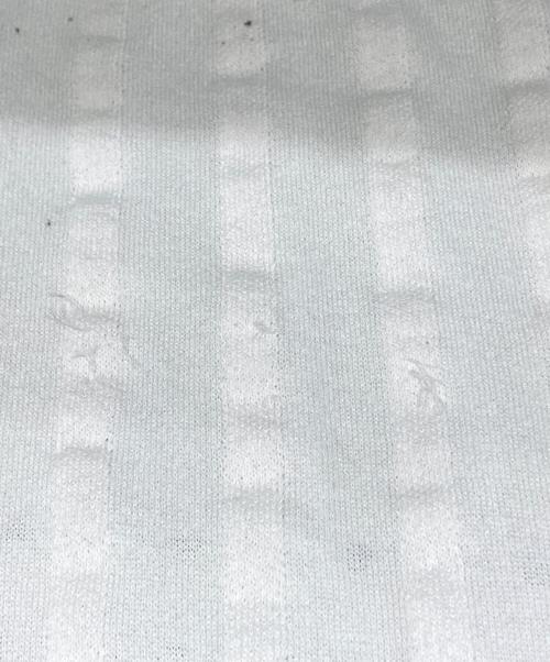 BALLSEY（ボールジィ）BALLSEY (ボールジィ) ペーパーフリンジ ラップロングスカート ホワイト サイズ:36の古着・服飾アイテム