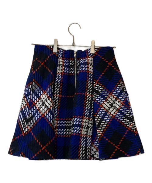 Snidel（スナイデル）Snidel (スナイデル) ロービングチェックミニスカート SWFS234023 ネイビー サイズ:1の古着・服飾アイテム