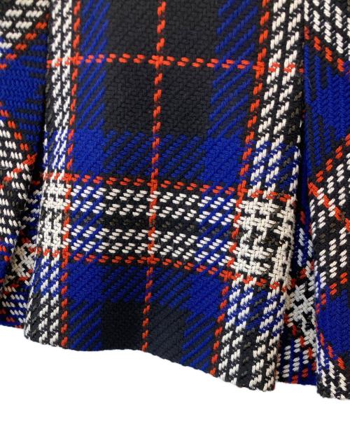 Snidel（スナイデル）Snidel (スナイデル) ロービングチェックミニスカート SWFS234023 ネイビー サイズ:1の古着・服飾アイテム