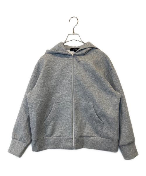 UNTITLED（アンタイトル）UNTITLED (アンタイトル) エアダンボール ジップフーディー　 グレー サイズ:4の古着・服飾アイテム