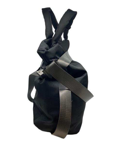 OUTDOOR PRODUCTS（アウトドア プロダクツ）OUTDOOR PRODUCTS (アウトドア プロダクツ) PUBLUX (パブリュクス) ベルト付きパデッドトートバッグ ブラックの古着・服飾アイテム