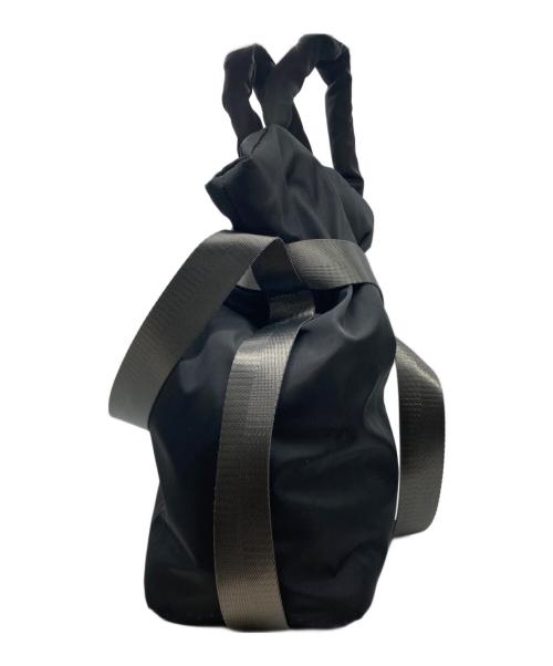 OUTDOOR PRODUCTS（アウトドア プロダクツ）OUTDOOR PRODUCTS (アウトドア プロダクツ) PUBLUX (パブリュクス) ベルト付きパデッドトートバッグ ブラックの古着・服飾アイテム