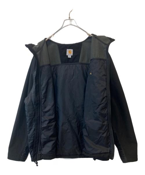 CarHartt（カーハート）CarHartt (カーハート) ナイロン切替中綿ジャケット ブラック サイズ:XLの古着・服飾アイテム