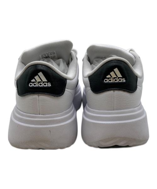 adidas（アディダス）adidas (アディダス) GRANDCOURT PLATFORM　IE1092 ホワイト サイズ:24.5cmの古着・服飾アイテム