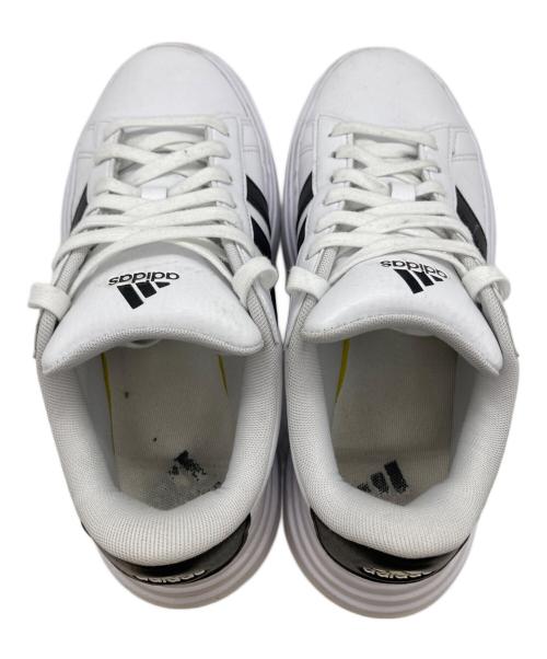 adidas（アディダス）adidas (アディダス) GRANDCOURT PLATFORM　IE1092 ホワイト サイズ:24.5cmの古着・服飾アイテム