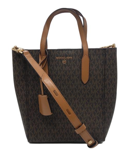 MICHAEL KORS（マイケル・コース）MICHAEL KORS (マイケルコース) ショッパートート　	30TIG5ST0B ブラウンの古着・服飾アイテム