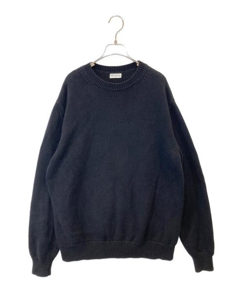 DRIES VAN NOTEN（ドリスヴァンノッテン）DRIES VAN NOTEN (ドリスヴァンノッテン) コットンニット ブラック サイズ:Sの古着・服飾アイテム