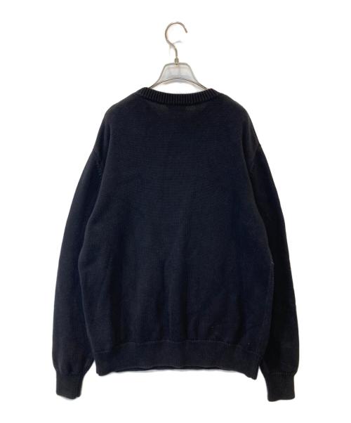 DRIES VAN NOTEN（ドリスヴァンノッテン）DRIES VAN NOTEN (ドリスヴァンノッテン) コットンニット ブラック サイズ:Sの古着・服飾アイテム