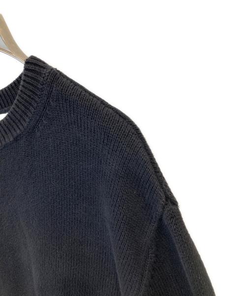 DRIES VAN NOTEN（ドリスヴァンノッテン）DRIES VAN NOTEN (ドリスヴァンノッテン) コットンニット ブラック サイズ:Sの古着・服飾アイテム